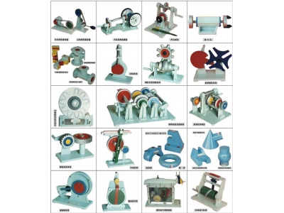 螺旋傳動(dòng)軸及軸彀配合（鋁制教學(xué)模型）